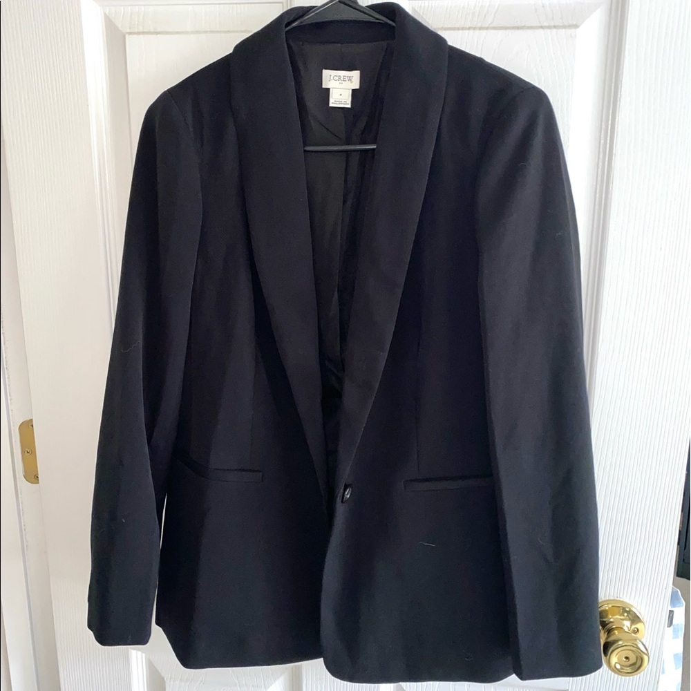 J. Crew black blazer